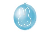 Legetøj - Haza Witbaard Balloons Miffy Blue 6 pcs. - 436383