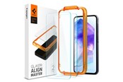 Mobil - Beskyttelsesglas - Spigen Glass tR AlignMaster 2 Pack -  Samsung Galaxy A55 - AGL07775