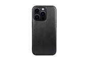 Mobil - Covers & Cases - Buffalo Phone Case Leather MagSeries Black - iPhone 14 Pro - 590066
