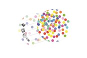 Legetøj - Haza Witbaard Invitations Confetti 6 pcs. - 437125