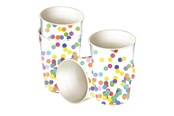 Legetøj - Haza Witbaard Cups Confetti 8pcs. - 437155