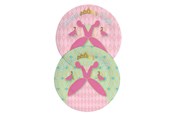 Legetøj - Haza Witbaard Princess Party plates 8pcs. - 435350