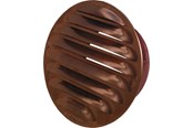 Ventilation - Fresh Murrist med studs, Ø100 mm, Kobber - 440113