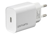 Mobil - Adaptere & Opladere - 4smarts VoltPlug power adapter - USB-C - 20 Watt - 465575