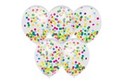 Legetøj - Haza Witbaard Confetti Balloons Color 5pcs. - 437134