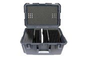 Vægbeslag, AV-Beslag & AV-Møbler - LEBA Innovation LEBA NoteCase - storage box - for 16 tablets - black - Max - recommended for - NCASE-16TAB-USB-SC