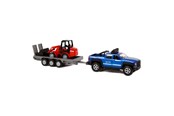 Legetøjsbil - Kids Globe Off-Road Vehicle with Trailer and Shovel 30cm - 510207