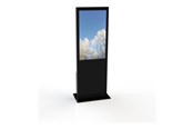 Vægbeslag, AV-Beslag & AV-Møbler - HI-ND stand - totem - for flat panel - standard 5 mm HC plexi - black - Max - recommended for 55" - ST5500-6001-02