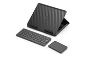 Tastatur - Logitech Casa Pop-Up Desk - Classic Chic (UK) - Tastatur & Touchpad sæt - Engelsk - UK - Grå - 920-011239
