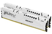 RAM - Kingston FURY Beast DDR5-6400 - 64GB - CL32 - Dual Channel (2 pcs) - AMD EXPO & Intel XMP - Hvid - KF564C32BWEK2-64
