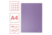 Blokke, Formularer & Notesbøger - Esselte Colour'Breeze A4 notesblok kvadreret, spiralindbundet Lavendel - 628479