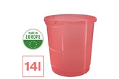 Skrivebordstilbehør - Esselte Colour'Breeze papirkurv 14L Koral - 628461