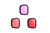 Fotofiltre - TELESIN Lens waterproof filter set Telesin for GoPro Hero 9 / Hero 10 / Hero 11 / Hero 12 (GP-FLT-904) - GP-FLT-904
