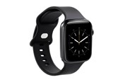 Smartwatch - Tilbehør - GEAR Watch Band Silicone BLACK Apple Watch 38/40/41mm - 663354