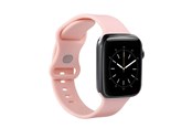Smartwatch - Tilbehør - GEAR Watch Band Silicone ROSE Apple Watch 42/44/45mm - 663359