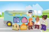 Playmobil - Playmobil 1.2.3 - Junior lufthavns shuttlebus - 71682