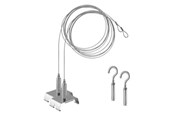 Lamper - LEDVANCE TruSys Flex nedhængningwirekit (justerbart - max. 3m) pose m/2 stk. - 4058075781795