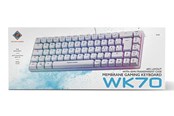 Tastatur - Deltaco GAMING DK240 Mini RGB Membrane Keyboard - Gaming Tastatur - Hvid - GAM-158-W