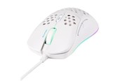 Mus - Deltaco GAMING WM75 Ultralight Wired - Gaming Mus - 7 knapper - Hvid med RGB-LED lys - GAM-108-W