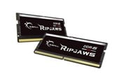 RAM - G.Skill Ripjaws SODIMM DDR5-5600 - 32GB - CL40 - Dual Channel (2 pcs) - Intel XMP - Sort - F5-5600S4040A16GX2-RS