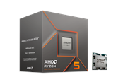 CPU - AMD Ryzen 5 8400F Wraith Stealth CPU - 6 kerner - 4.2 GHz - AMD AM5 - AMD Boxed (med køler) - 100-100001591BOX