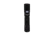Lommelygter og pandelamper - NORTH Flashlight 950 Lumen Zoom Black Aviation Aluminium 10W Cree-Led (XML2) - 586202