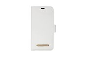 Mobil - Covers & Cases - ONSALA Wallet Case iPhone 12 Mini Saffiano White - 577135