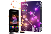 Smart Home - Twinkly Candies – 100 Heart-shaped RGB LEDs Clear Wire USB-C - TWKH100RGB-T