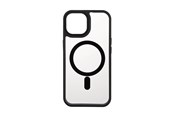 Mobil - Covers & Cases - ONSALA Phone Case Bumper MagSeries Black & Clear - iPhone 15 - 588633