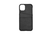 Mobil - Covers & Cases - ONSALA Mobile Cover Leather Black iPhone 11 - 667557