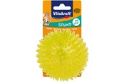 Hunde - Vitakraft Pindsvinebold til hunde i TPR med pivelyd 10cm - 35187