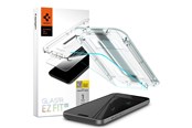 Mobil - Beskyttelsesglas - Spigen Glass tR EZ Fit HD 1 Pack - Transparency - iPhone 16/15 Plus - AGL06887