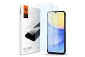 Mobil - Beskyttelsesglas - Spigen Glass tR Slim 2 Pack - Samsung Galaxy A25 5G/Galaxy A15/Galaxy A15 5G - AGL07447