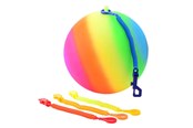 Udendørsleg - Outdoor Fun Rainbow Ball Bungee Ball (Assorted) - 29621