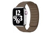 Smartwatch - Tilbehør - Lippa Apple Watch fintvævet rem 38/40/41 - Brun - LPAW073