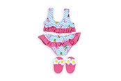 Dukker & Tilbehør - Heless Dolls Bikini with Slippers Flamingo 28-35 cm - 199