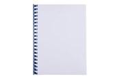 Blæk, Toner & Forbrugsstoffer - GBC CombBind indbindingsryg Combs 19mm A4 21R Blå - 4028621