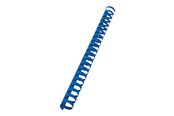Blæk, Toner & Forbrugsstoffer - GBC CombBind indbindingsryg Combs 22mm A4 21R Blå - 4028622