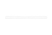 Blæk, Toner & Forbrugsstoffer - GBC Wire indbindingsryg 3:1 NO6 A4 Hvid - RE810670