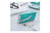 Skrivebordstilbehør - Leitz Elektrisk hæftemaskine WOW, kontaktløs, 10 ark Isblå - 55661051