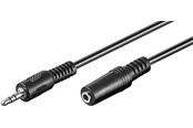 Audio kabel - Pro Headphone and Audio AUX Extension Cable 3-Pin 3.5 mm - 3m - 50432