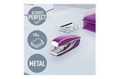 Skrivebordstilbehør - Leitz Hæftemaskine NeXXt WOW Mini 10 ark Lilla - 55281062