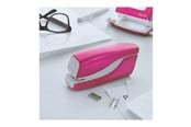 Skrivebordstilbehør - Leitz Elektrisk hæftemaskine WOW, kontaktløs, 10 ark Pink - 55661023