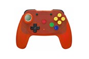 Spil tilbehør - Retro Fighters Brawler64 2.4G Orange - Wireless Controller - Nintendo 64 - 745808421120