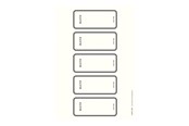 Arkivering & Opbevaring - Leitz - lever arch label - grey (pack of 50) - 16920085