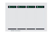 Arkivering & Opbevaring - Leitz - lever arch label - grey (pack of 100) - 16800085