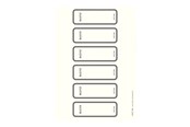 Arkivering & Opbevaring - Leitz narrow / short - lever arch label - for A4 C4 - grey (pack of 60) - 16930085