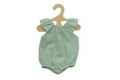 Dukker & Tilbehør - Heless Doll body Mint green with Ruffles 28-35 cm - 1413