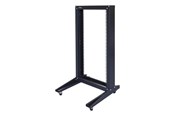 Rack skabe - TOTEN 19" Open Floor Stand Wheels 22U 600x600 max - OR66229001-SKWT