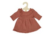 Dukker & Tilbehør - Heless Doll Knit Dress Peach 28-35 cm - 1490